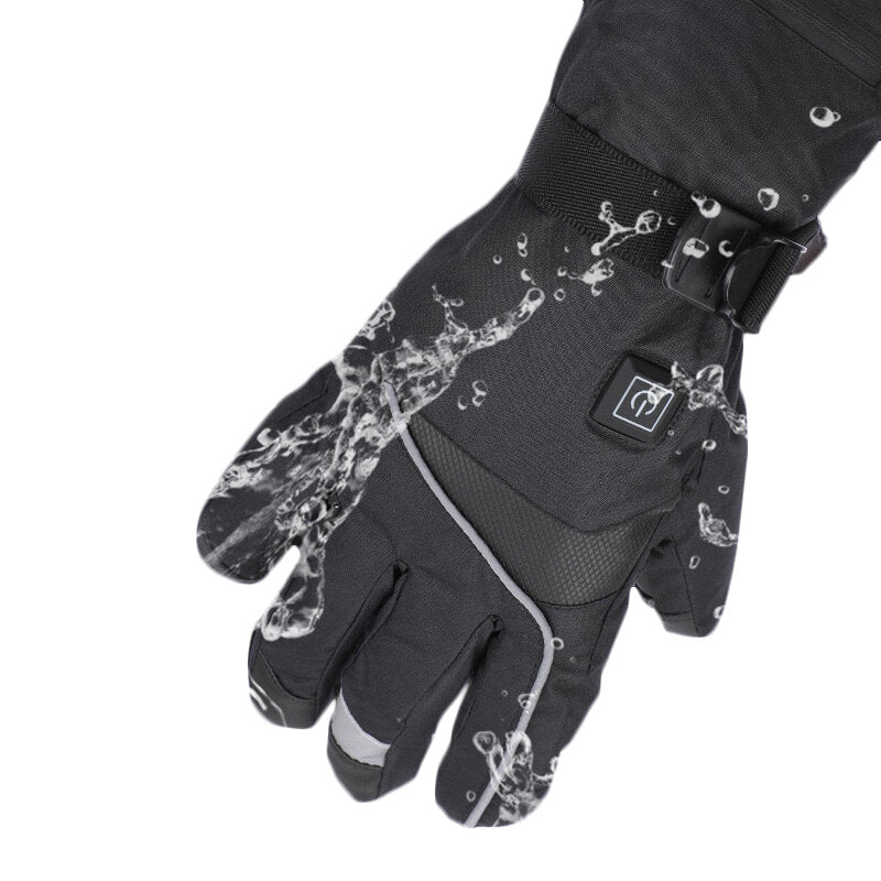 Waterproof USB Heated Touchscreen Gloves with Temperature Control