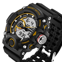 Dual Display Multi-function Sport Stopwatch Outdoor Fashion Men Digital Watch