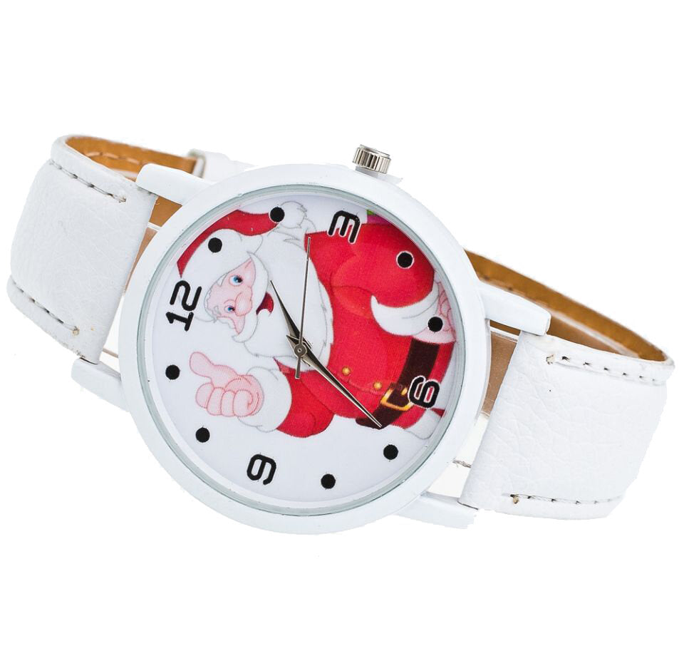 Cartoon Santa Thumbs Up Cute Fahsion Kid Watch Quartz Watch