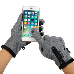 Waterproof Thermal Touchscreen Ski Gloves - Warm Winter Mittens