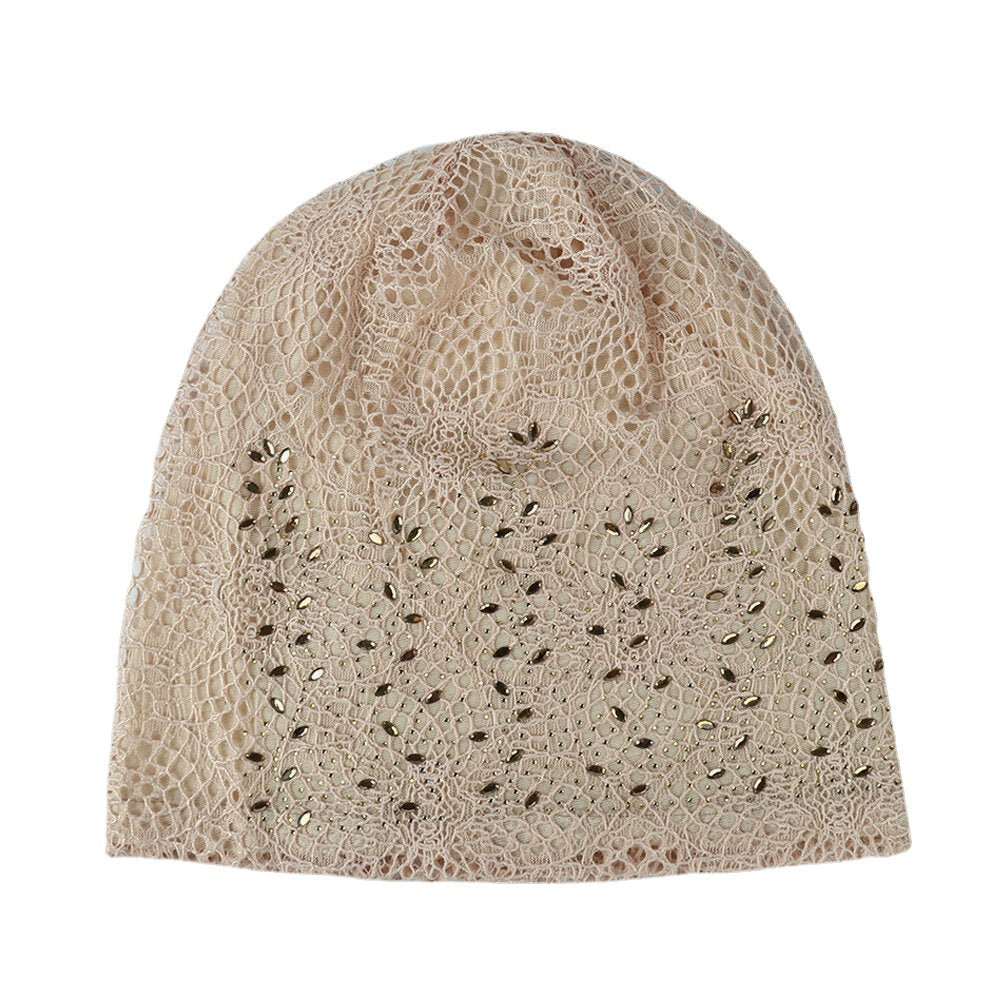 Breathable Knitting Cutout Beanie Hat