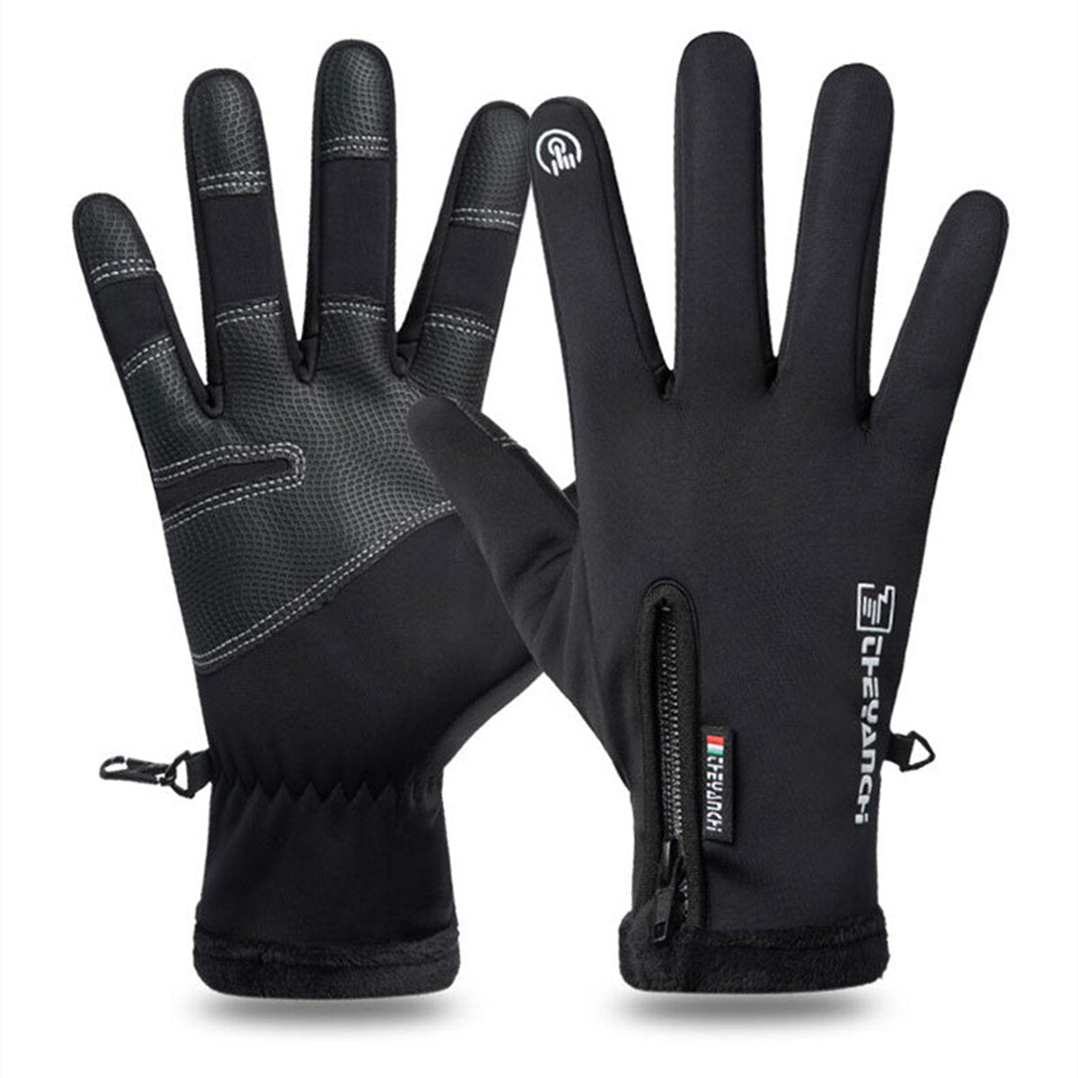 Waterproof Thermal Touchscreen Ski Gloves - Warm Winter Mittens