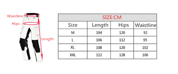 Motorcycle Racing Pants Suit Ventilation Netting Waterproof For DUHAN DK201