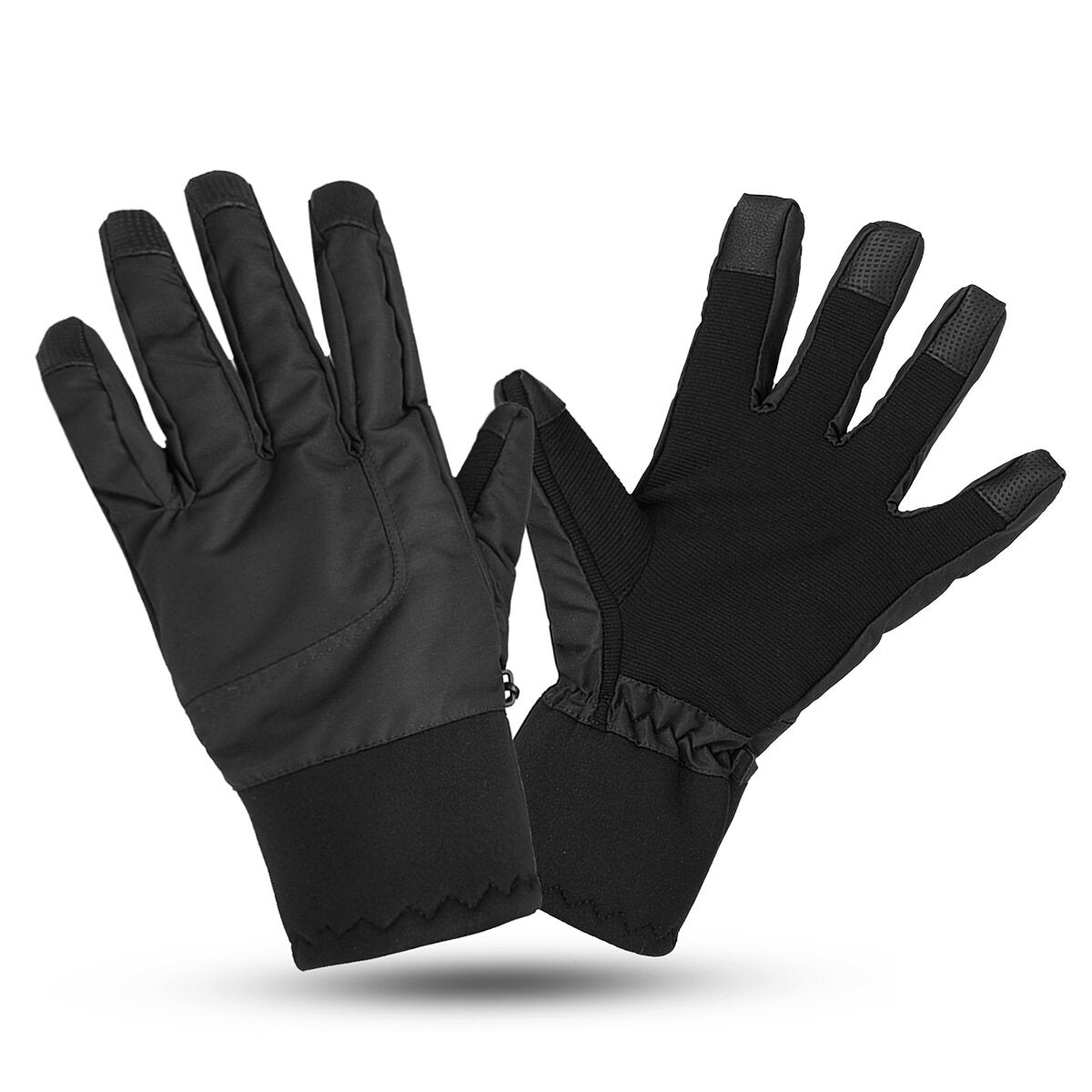 L Winter Motorcycle Gloves: Touchscreen, Windproof, Waterproof, Anti-slip, Thermal Nylon