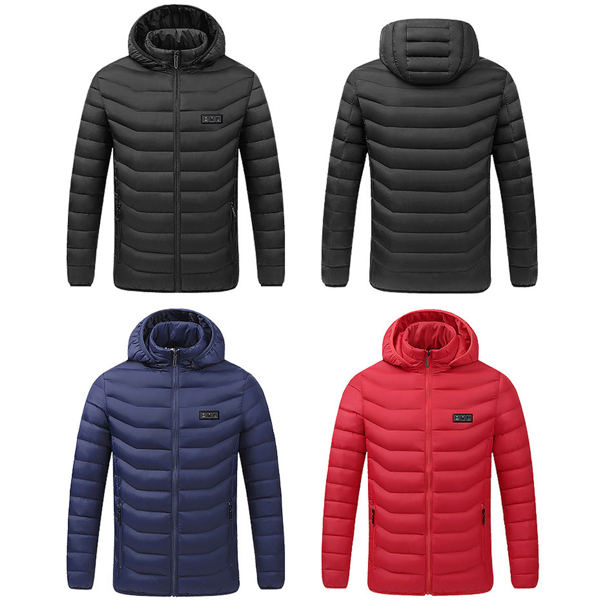 Unisex USB Heated Vest with 11 Zones, Dual-Control, Winter Warm Jacket for Skiing