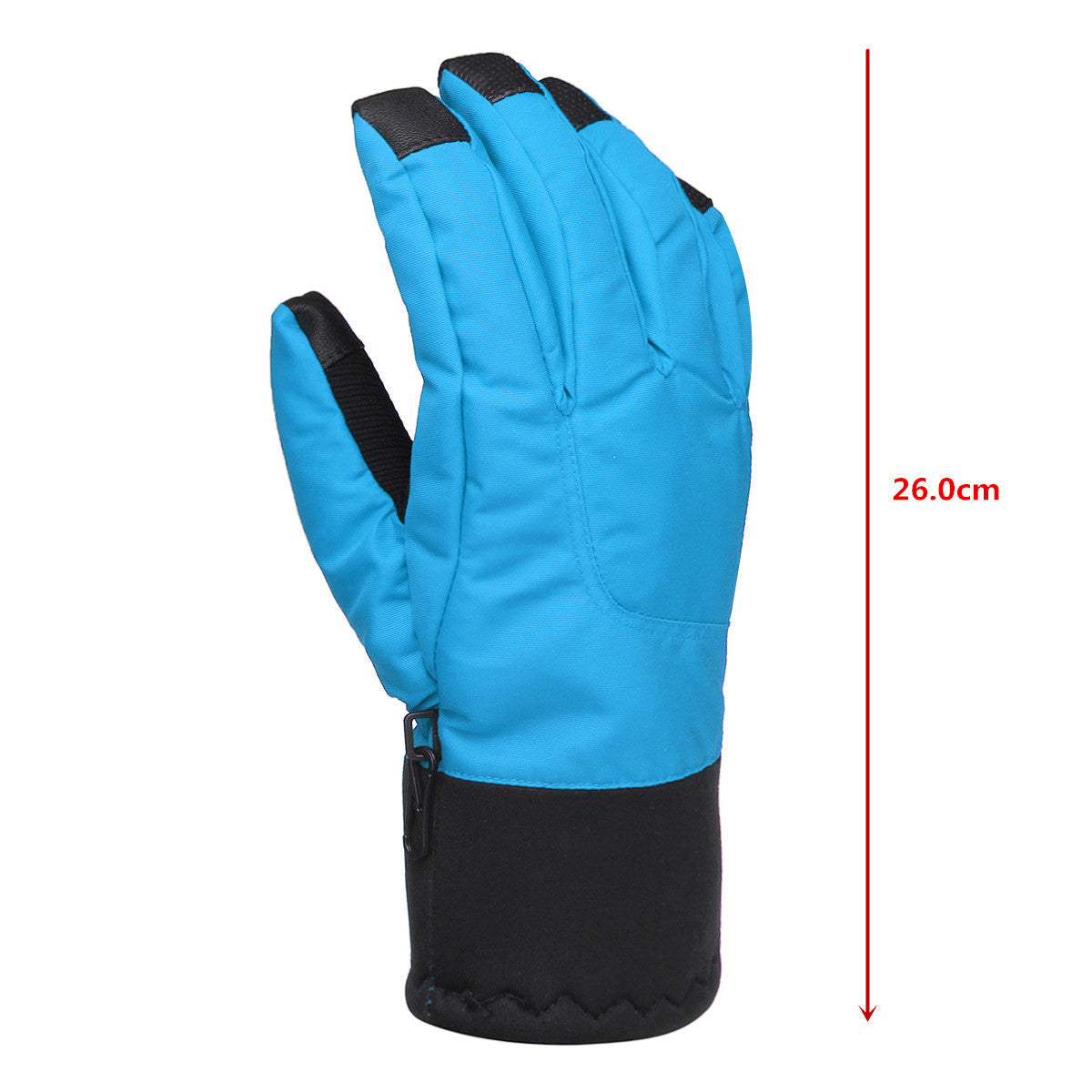 L Winter Motorcycle Gloves: Touchscreen, Windproof, Waterproof, Anti-slip, Thermal Nylon