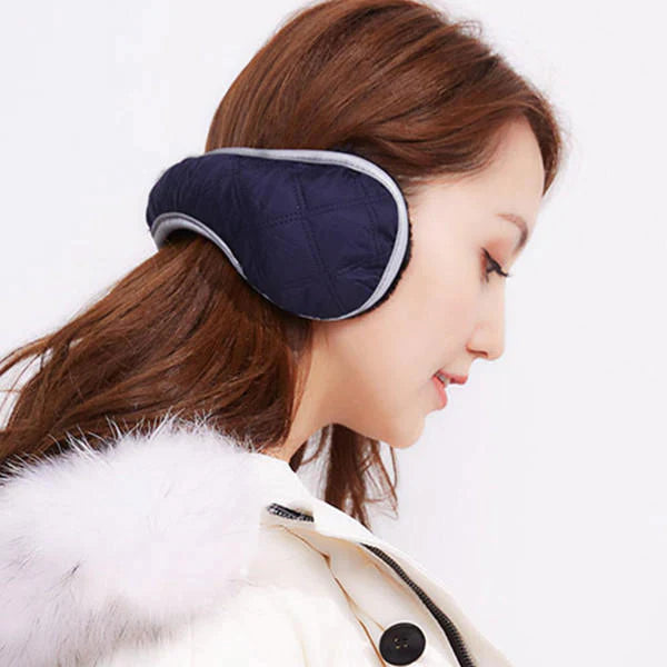 Windproof Foldable Cashmere Earflap Earmuffs for Winter Warmth