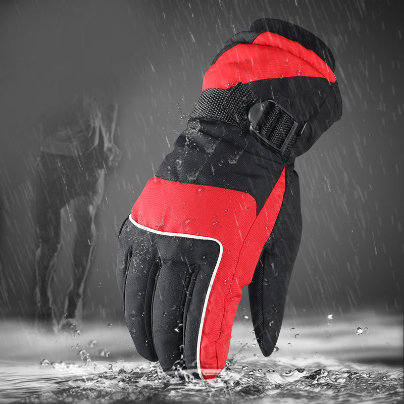 Unisex Winter Three-Layer Warm Gloves for Cycling, Driving, Skiing, Sports, Commuting