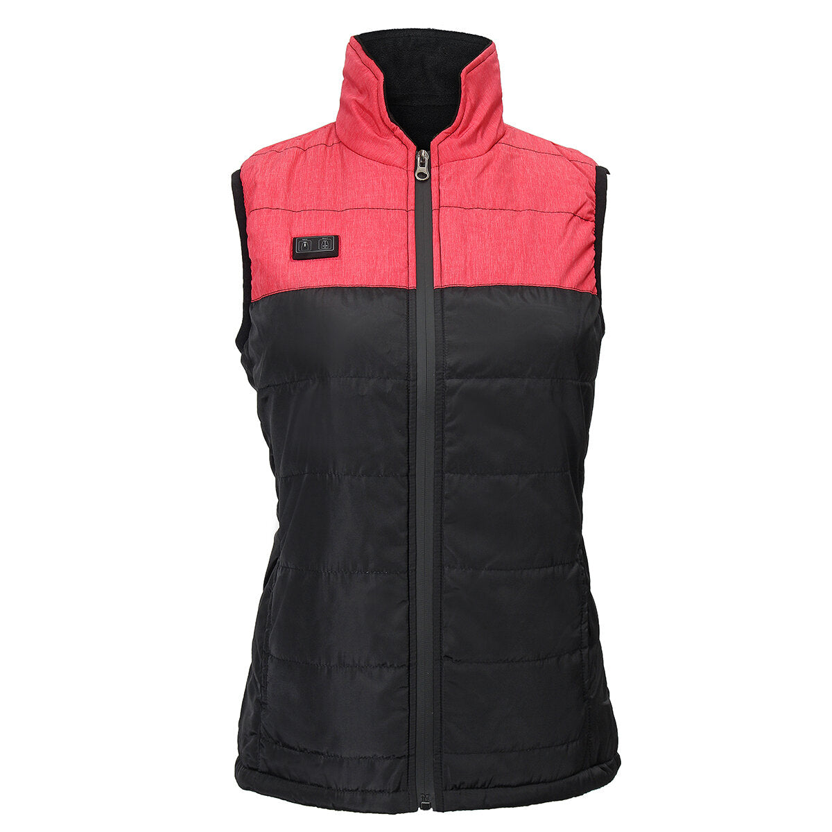 USB Heated Vest 3-Gear Dual Control for Men & Women - Rapid Heating Back & Abdomen Jacket