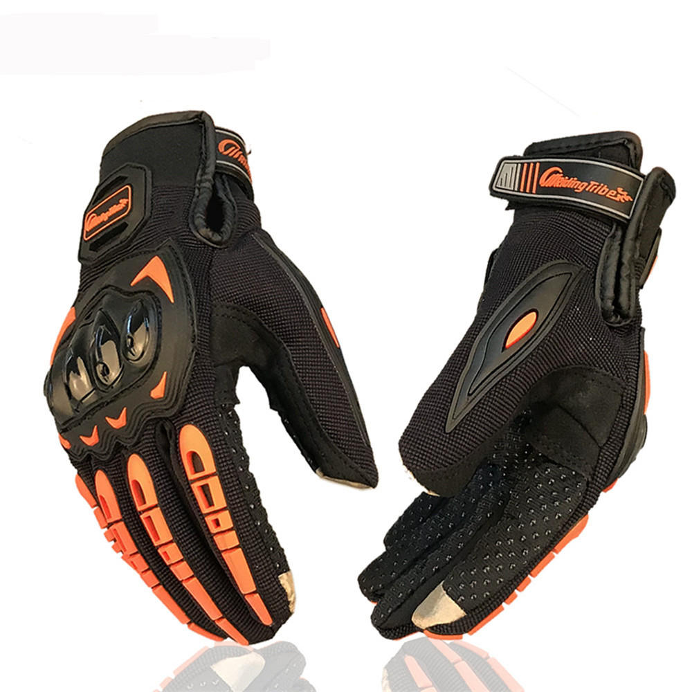 Riding Tribe Touchscreen Anti-Slip Motocross Gloves Full Finger