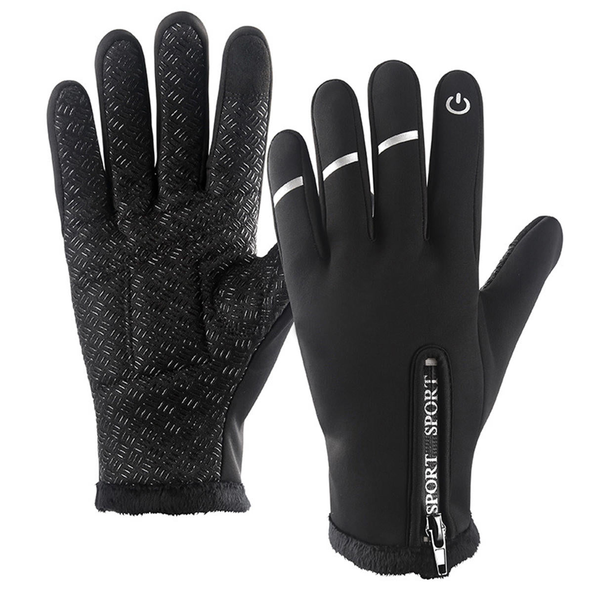 Unisex Thermal Touchscreen Windproof Anti-Slip Driving Gloves