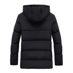 Electric Unisex Heating Hooded Coats Winter Warm Heated Jacket Detachable Cap M-5XL