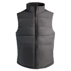 Men's Graphene Heated Vest - USB Smart Thermostatic Winter Jacket with 4 Heating Zones