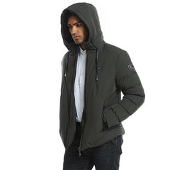 USB Heated Jacket for Warmth: Intelligent Heating, Hooded, Ideal for Work, Motorcycle, Skiing, Riding