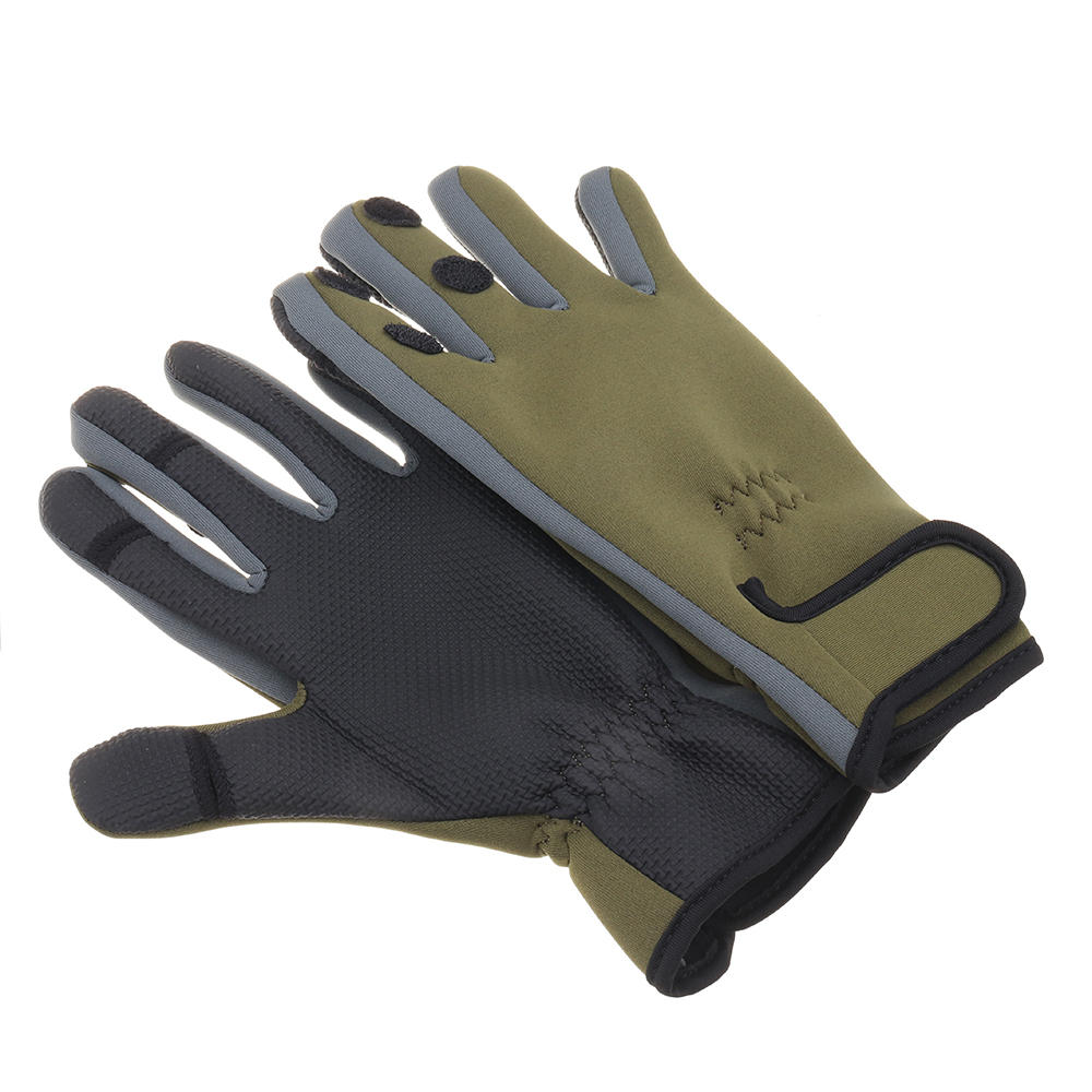 Waterproof Anti-slip Motorcycle & Fishing Gloves - Warm, Universal Fit for Outdoor Riding