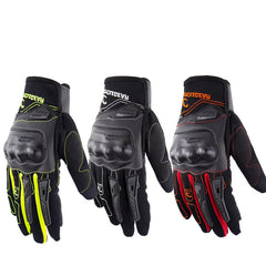 Tactical Touchscreen Full Finger Motorcycle Gloves with Hard Knuckle Protection