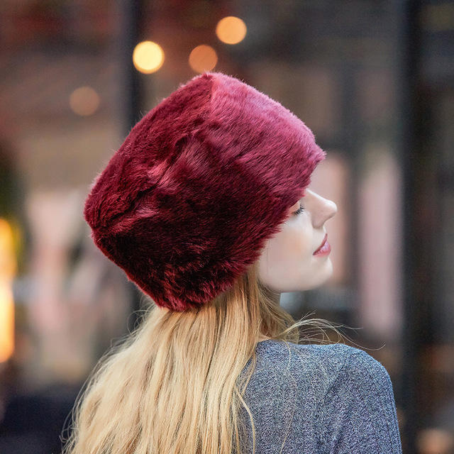 Warm Velvet Fur Hat - Thickened for Cold Weather