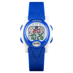 Fashion Children Watch Date Week Display LED Light Kids Waterproof Christmas Digital Watch