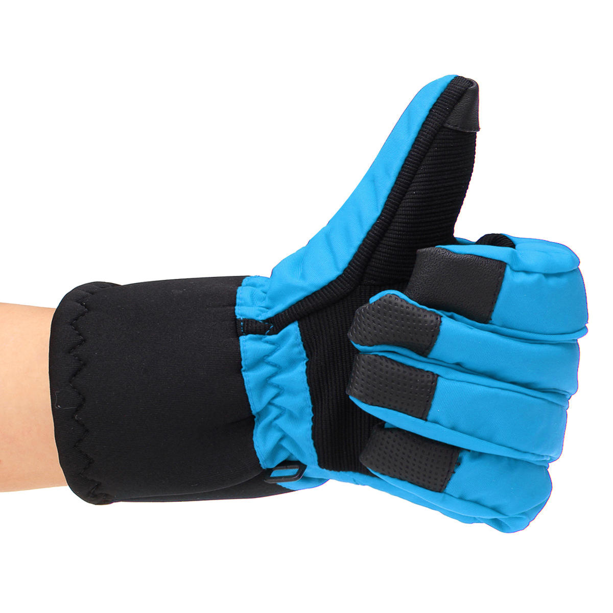 L Winter Motorcycle Gloves: Touchscreen, Windproof, Waterproof, Anti-slip, Thermal Nylon