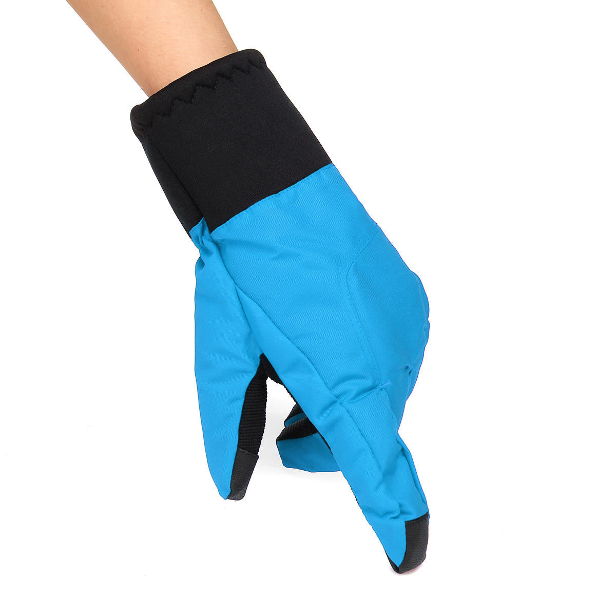 L Winter Motorcycle Gloves: Touchscreen, Windproof, Waterproof, Anti-slip, Thermal Nylon