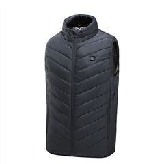 Men's Electric Heated Vest for Skiing & Cycling