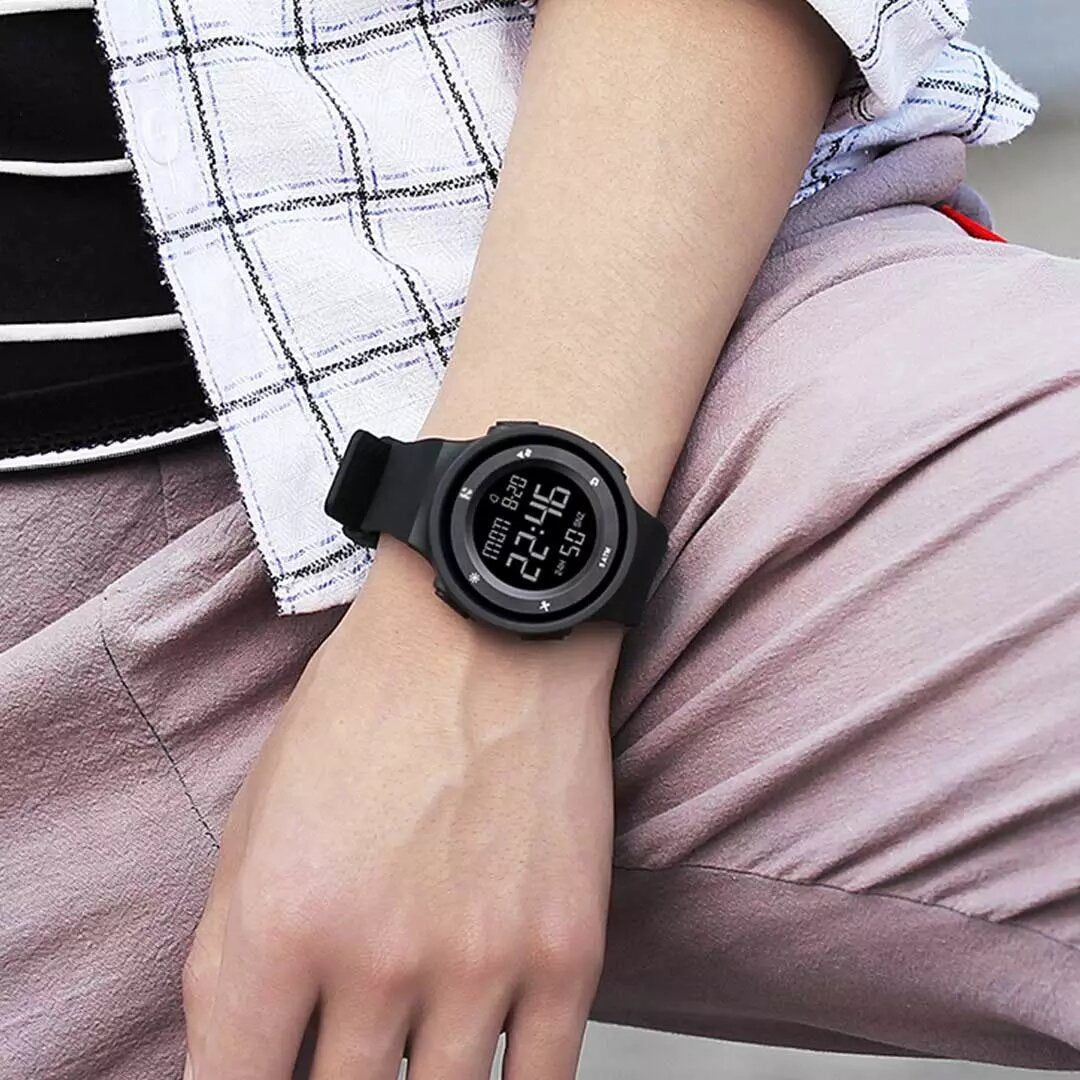 Multifunction 12/24 Hour Date Week Luminous Display Alarm Clock Stopwatch 5ATM Waterproof Men Digital Watch from Xiaomi Youpin