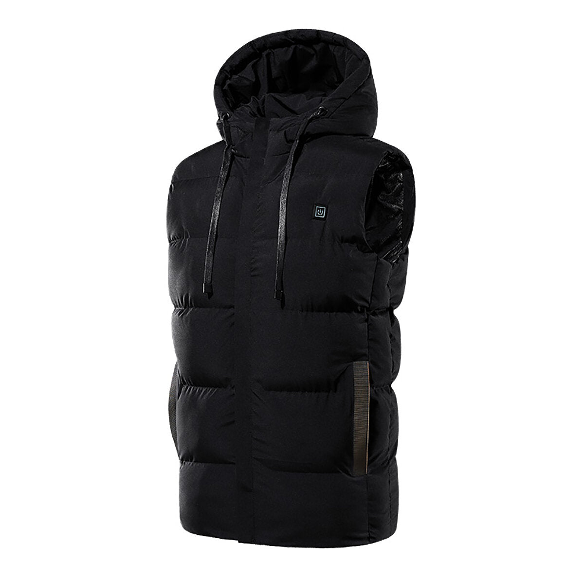 Men USB Heated Winter Jacket with Hood - Electric Warm Coat