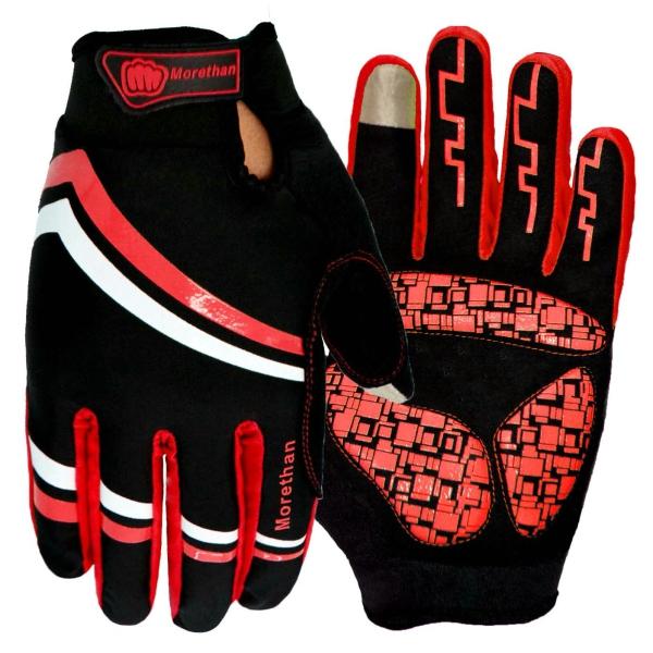 Touchscreen Anti-Shock Skid-Proof Full Finger Gloves for Cycling, Skiing, Climbing - Universal Fit