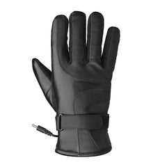 Heated Waterproof Touchscreen Motorcycle Gloves - Electric Winter Warmth