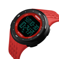 Multifunction Luminous Display Stopwatch Double Time Alarm Waterproof Sports Watch Digital Watches