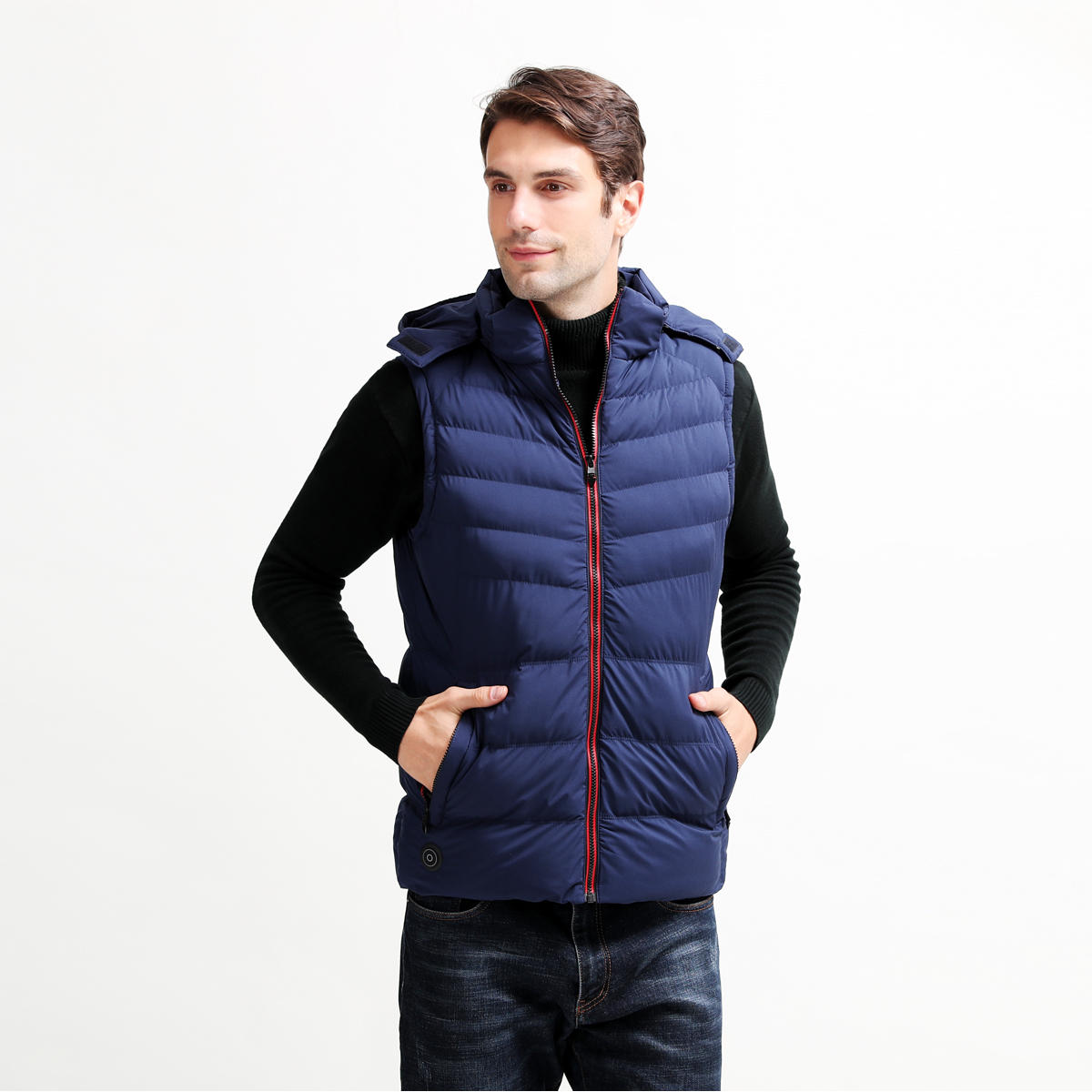 Unisex USB Heated Vest: Battery-Powered, Temperature-Controlled for Neck & Back Warmth