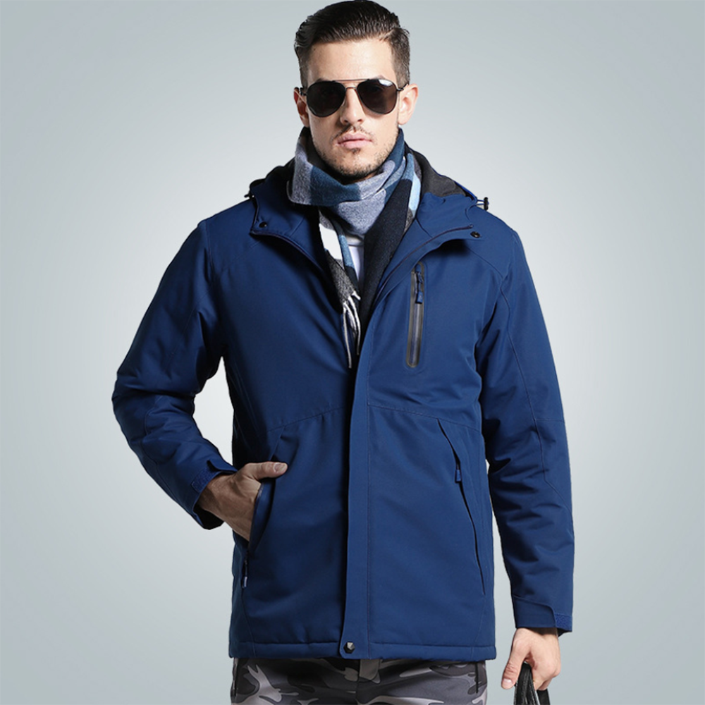 Electric Heated Coat USB Charging Smart Winter Jacket Men & Women Outdoor Hiking Waterproof