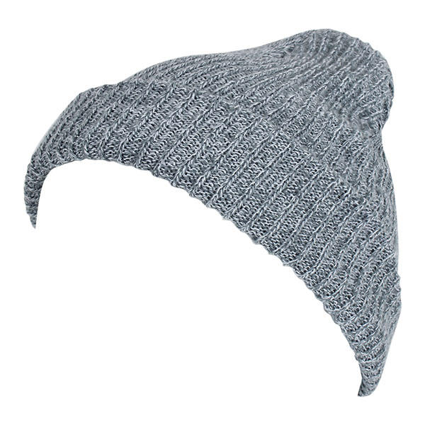 Unisex Stripe Knitted Slouch Beanie Hat - Warm Elastic Winter Cap for Men & Women