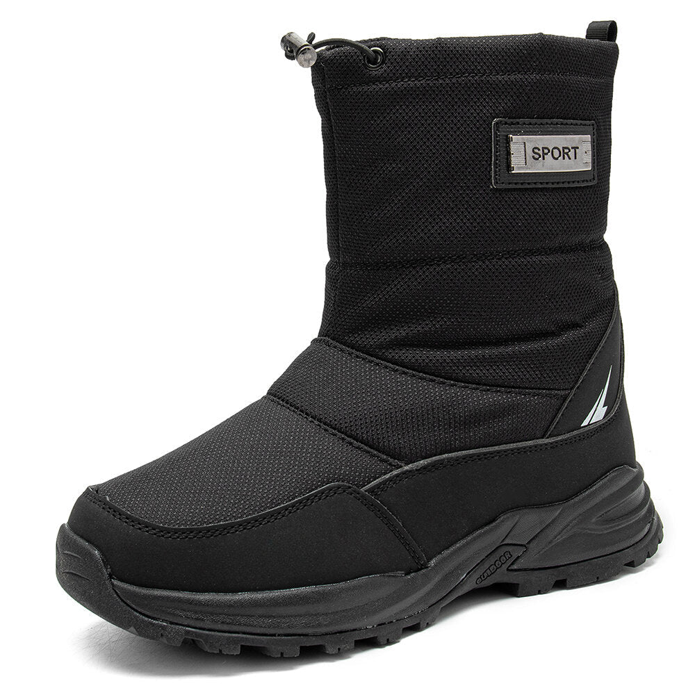 Men's Waterproof Non-Slip Warm Winter Snow Boots