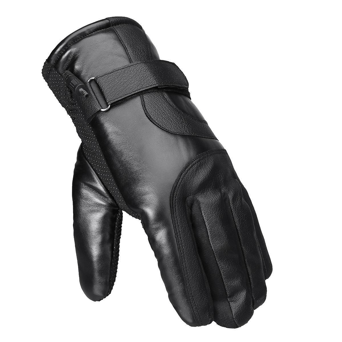 Heated Waterproof Touchscreen Motorcycle Gloves - Electric Winter Warmth