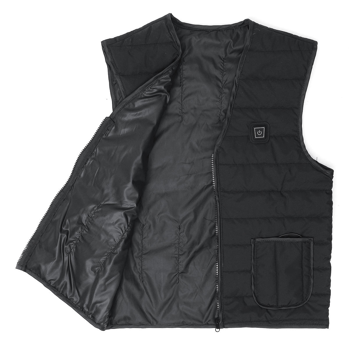 USB Heated Vest 5V Winter Jacket with 3 Temp Settings