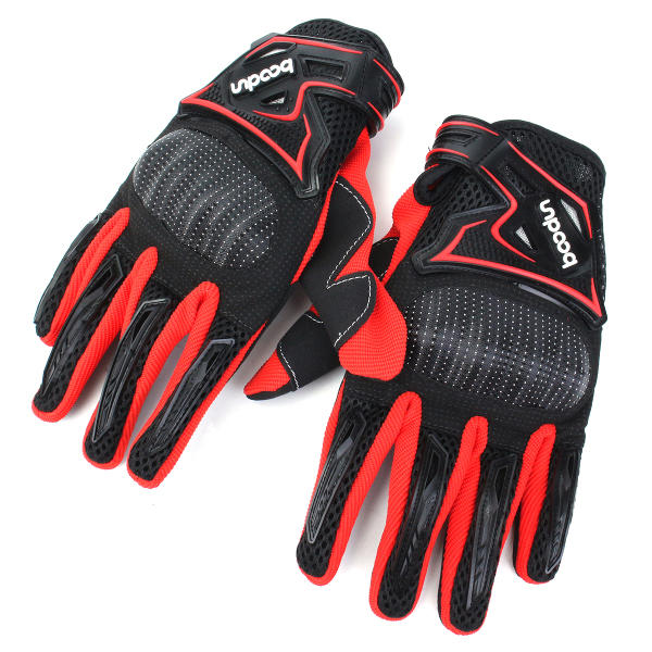 Full Finger Motorcycle Riding Gloves - Washable, Sports, Cycling, Motocross