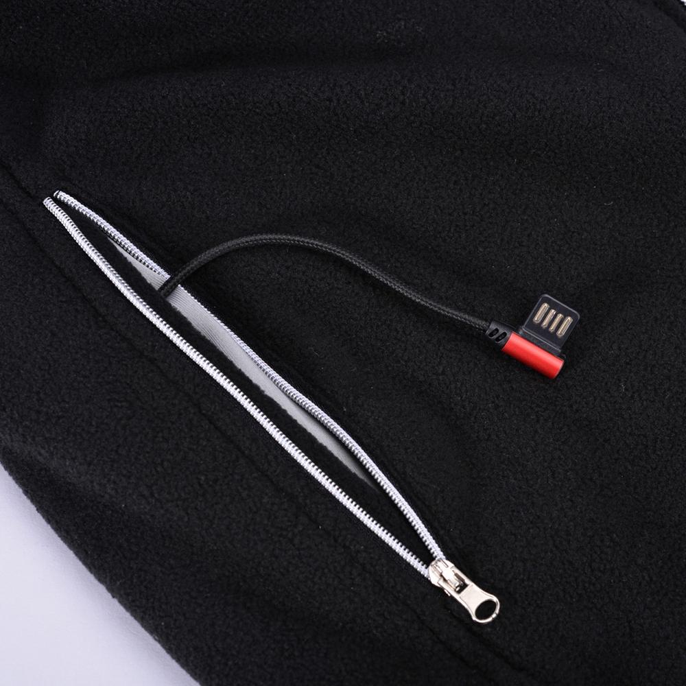 USB Heated Fleece Jacket - Rechargeable Graphene Warmth for Men & Women