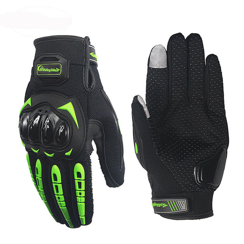 Riding Tribe Touchscreen Anti-Slip Motocross Gloves Full Finger