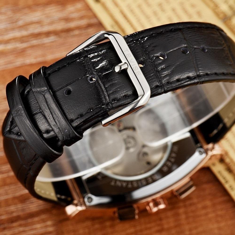 Week Date Display Automatic Mechanical Watch Business Style Men Wrist Watch