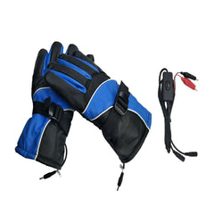 12V Waterproof Electric Heated Gloves Touchscreen Thermal for Motorcycle & Outdoor Sports