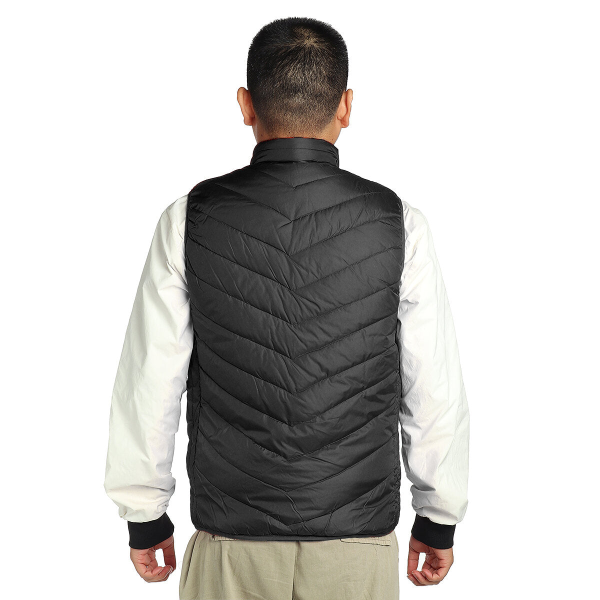 Three Gear Temperature Control Smart Electric Heated Vest For Men And Women USB Two Zone Intelligent Heating