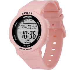 Children Watch 5ATM Waterproof Luminous Display Student Outdoor Sport Digital Watch