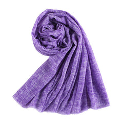 Women's Colorful Autumn Scarf - Soft, Warm, Casual Outdoor Shawl