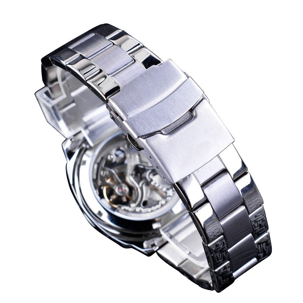 Light Luxury 3ATM Waterproof Luminous Display Fashion Men Mechanical Watch