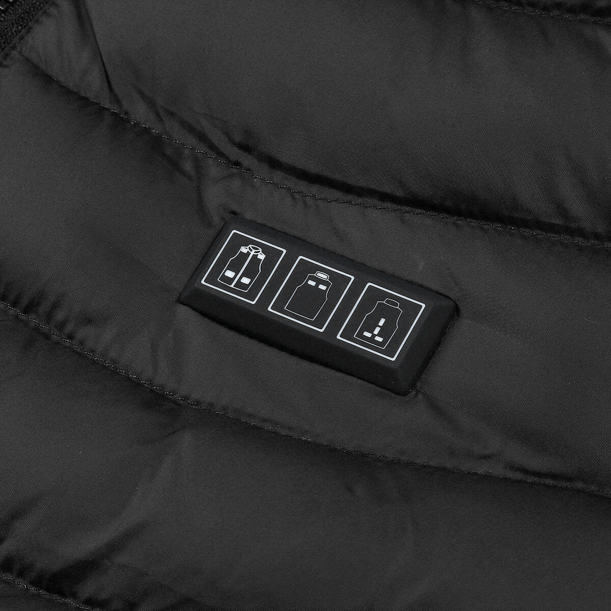 Unisex USB Heated Vest with 11 Zones, Dual-Control, Winter Warm Jacket for Skiing