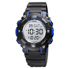 Sport Children Watch Date Week Display Countdown Stopwatch 5ATM Waterproof LED Light Kids Digital Watch