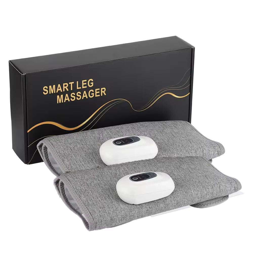 Electric 360° Air Pressure Calf Massager, Wireless Leg Massage, 3 Modes, Airbag Compression, Enhances Blood Circulation