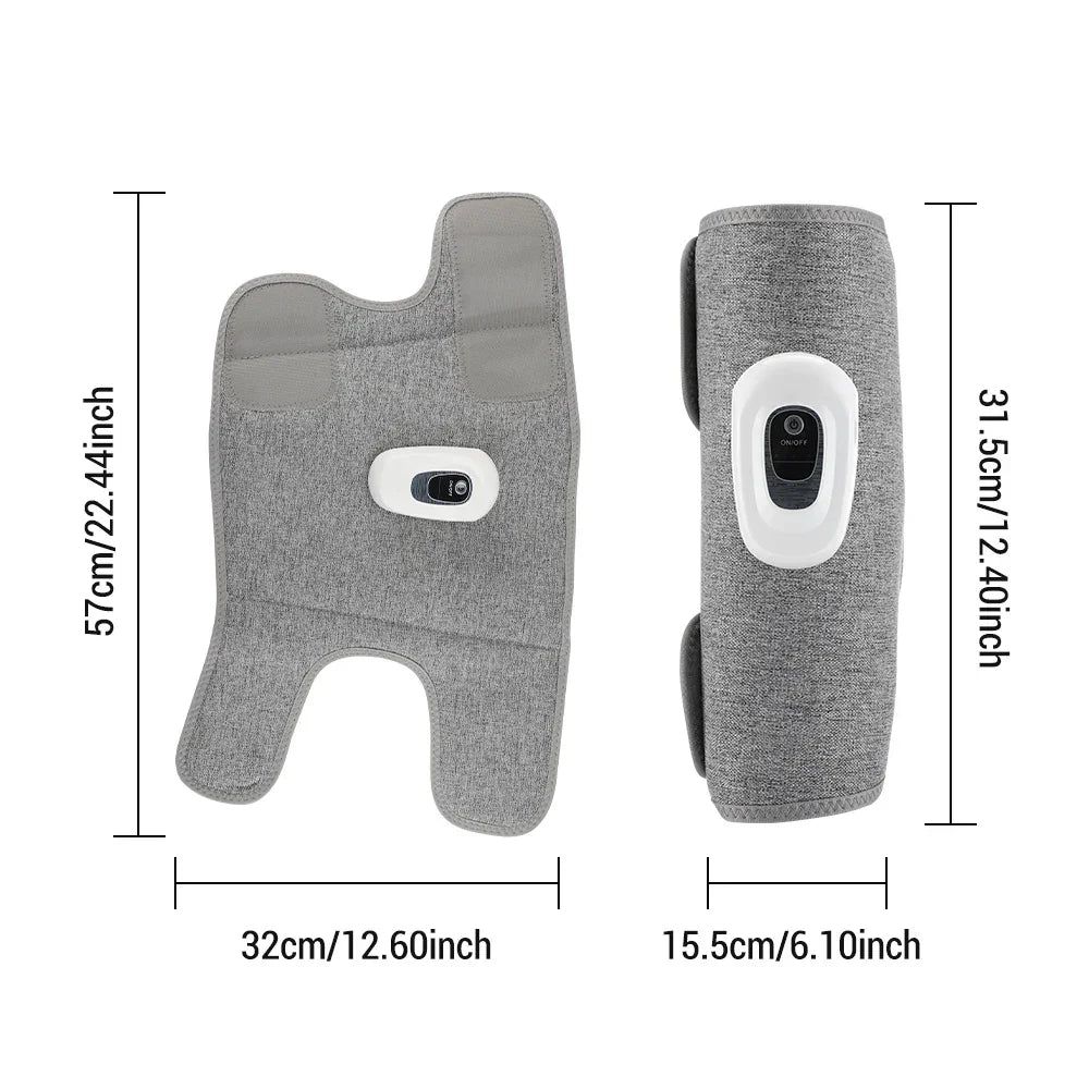 Electric Calf & Leg Massager with Heat for Blood Circulation, Air Pressure Muscle Relaxation Machine