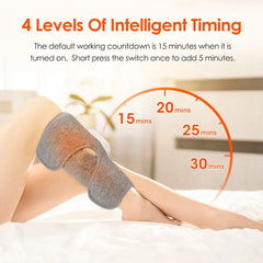 Electric Calf & Leg Massager with Heat for Blood Circulation, Air Pressure Muscle Relaxation Machine